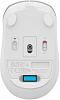 Мышь A4Tech Fstyler FB26CS Air серебристый/белый оптическая (2000dpi) silent беспроводная BT/Radio USB для ноутбука (4but)