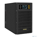 Exegate EX296950RUS ИБП On-line ExeGate PowerExpert TL-3000.96V.LCD.AVR.3SH.USB.RS232.SNMP <3000VA/3000W, On-Line, PF=1, LCD, 3*Schuko, RS232, USB, SN