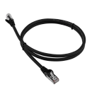 Патч-корд Патч-корд LANMASTER LSZH FTP кат.6, 0.5 м, черный