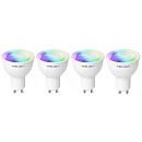 Умная лампочка Yeelight GU10 Smart bulb W1 (Multicolor) - упаковка 4 шт.