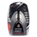 Кабель HDMI Cablexpert, серия Platinum, 3 м, v2.0, M/M, плоский, позол.разъемы, металлический корпус, нейлоновая оплетка, блистер (CC-P-HDMI04-3M)