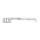Комплектующие корпусов Chenbro 384-MEC000150BA0 384-19008-X20000-> 383-13355-3018A0 -> 384-MEC000150BA0 AS'Y COMPONENT,RM13310,REAR WINDOW,BULK,REV.A,