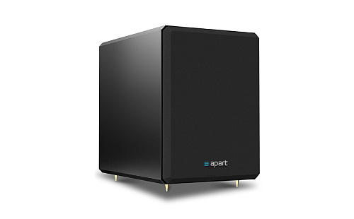 Акустическая система APART (BIAMP) [VINCI8S-BL] активный, Hi-Fi (с кроссовером), 8"НЧ.20 Гц 180 Гц. 125 Вт / 4 Ом. Макс.SPL: 109 dB. IP20. Разъём "лоп
