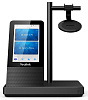 Гарнитура YEALINK WH66 Mono UC Моно, Беспроводная, HD звук, 160м DECT, Шумоподав, Дисплей 4'', USB-хаб, Bluetooth, шт