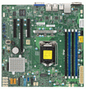 Supermicro Motherboard 1xCPU X11SSL-F E3-1200 v5, 6thGeni3, Pent, Celeron/ UpTo4UDIMM/ 6x SATA3/ C232 RAID 0/1/5/10/ 2xGE/ 1xPCIx8(in x16), 1xPCIx8, 1