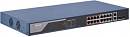 Коммутатор HiWatch SWT-1318P 16x100Mb 2G 16PoE+ 230W управляемый