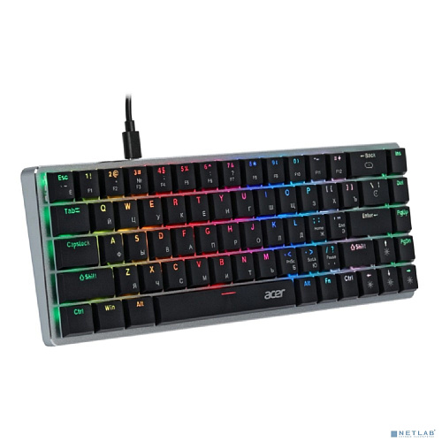 Acer OKW302 [ZL.KBDCC.01C] USB, серебристый