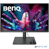 LCD BenQ 27" PD2705U {IPS 3840x2160 60Hz 5ms 1200:1 350cd HDMI DisplayPort 3xUSB3.0 USB-C(65W) Thunderbolt3 Speakers HAS Pivot}