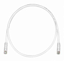 Патч-корд Panduit UTPSPL1MY UTP RJ-45 вил.-вилка RJ-45 кат.6 1м белый
