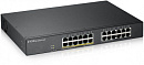 Коммутатор Zyxel GS1900-24EP-EU0101F (L2) 24x1Гбит/с 12PoE+ 130W управляемый