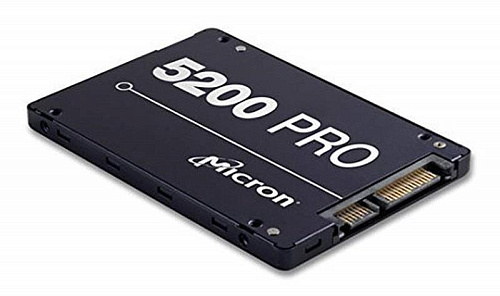 SSD CRUCIAL жесткий диск SATA2.5" 3.84TB 5200 PRO MTFDDAK3T8TDD