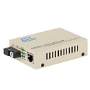 GIGALINK GL-MC-UTPF-SC1G-18SM-1310-N Медиаконвертер неуправляемый GIGALINK, UTP 10/100/1000 Мбит/с, SM, SC, без LFP, Tx:1310/Rx:1550 нм, 18 дБ (до 20