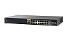 Коммутатор CISCO [SG350-28MP-K9-EU] SB [SG350-28MP] 28-port Gigabit POE Managed Switch, 24x PoE из них 4x PoE++ 60Вт, суммарно раздаёт 382Вт