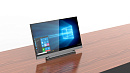 [WR-22HD Touch (black)] Настольный врезной монитор Helios Dusk Wize Pro 21,5" угол наклона: ручной, 0-110 градусов, толщина монитора 8 мм, без лифта,