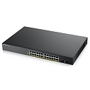 Коммутатор ZYXEL GS190024HPV2-EU0101F Smart L2 PoE + switch rack 19 ", 24xGE PoE +, 2xSFP, PoE budget 170 Вт