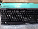 Беспроводная клавиатура K270 RUS BLACK/ WHITE (лазерная гравировка) 920-003058 LOGITECH