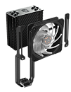 Кулер для процессора/ Cooler Master Hyper 212 RGB Black Edition (150W, 4-pin, 158.8mm, tower, Al/Cu, RGB, fans: 1x120mm/59CFM/30dBA/2000rpm, 2066