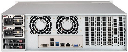 Сервер SUPERMICRO SuperStorage 3U Server 6039P-E1CR16H noCPU(2)2nd Gen Xeon Scalable/TDP 70-205W/ no DIMM(16)/ 3108RAID HDD(16)LFF+ opt. 2SFF/ 2x10GbE/ 7xFH/
