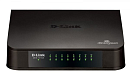 Коммутатор D-Link Неуправляемый коммутатор, 16x100Base-TX, корпус пластик