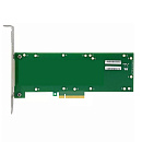 Комплектующие корпусов Lenovo ThinkSystem SR250 V3/ST250 Series M.2 Cable Kit Includes: ThinkSystem ST250 Series Dummy PCIe Card, BMTU M.2 signal Cabl
