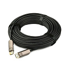 Малодымный активный оптоволоконный кабель DisplayPort 1.4 с поддержкой 8K@60, 100 м/ Малодымный активный оптоволоконный кабель DisplayPort 1.4 с подде