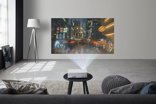 LED-проектор для домашнего кинотеатра LG [HU70LS] DLP, 1500 Лм,150000:1; 4K UHD(3840х2160);HDR10; TR 1,2-1,5:1; Zoom 1.25x motor; HDMI / HDMI (MHL) x2
