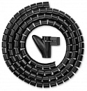 Кабельный органайзер Buro BHP CG202B Spiral Hose 20x2000mm Black