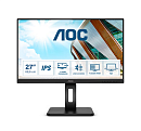 Монитор AOC 27" 27P2Q/01, 16:9, IPS, FHD, 4ms, 300cd, 75Hz, VGA, DVI, HDMI, DP, USB, HAS, SPK