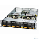 Supermicro SYS-221H-TN24R Платформа системного блока 2U Hyper with 24 hot-swap 2.5" NVMe/SAS/SATA bays and 4 PCIe 5.0 x16 slots + up to 2 PCIe 5.