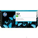 Картридж Cartridge HP 747 для HP DesignJet Z9+ , хроматический зеленый, 300 мл