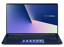 Ноутбук ASUS Zenbook 14 UX434FL-A6006R Core i5-8265U/8Gb/512Gb SSD/Nvidia MX250 2Gb/14,0 FHD 1920x1080 Glare/WiFi/BT/HD IR/Windows 10 Pro/1.26Kg/Royal_Blue/Sc