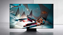 Телевизор QLED Samsung 82" QE82Q800TAUXRU Q черный Ultra HD 8K 120Hz DVB-T2 DVB-C DVB-S2 USB WiFi Smart TV (RUS)