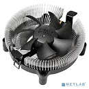 PCCooler E80M Кулер 4пин, 775/1155/AM4-FM2, 22дБ, 1200-2400 об/мин, Al