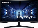 Монитор Samsung 27" Odyssey G5 LC27G55TQWRXEN черный VA LED 1ms 16:9 HDMI матовая 250cd 178гр/178гр 2560x1440 144Hz FreeSync Premium DP 2K 4.5кг