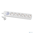 Ippon Сетевой фильтр BK-6-EU-5-16-W, 5м, белый (1804847)