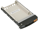 Supermicro MCP-220-00127-0B Black Gen-3 2.5 NVMe Drive Tray, Orange Tab with Lock