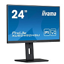 LCD IIYAMA 23.8" XUB2492HSU-B5 черный {IPS 1920x1080 75Hz 4ms 178/178 250cd 1000:1 8bit(6bit+FRC) D-Sub HDMI2.0 DisplayPort1.2 2xUSB2.0 2x2W Pivot VES