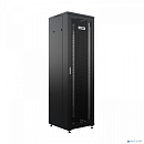 NTSS Шкаф напольный универсальный серверный NTSS R 18U 600х600мм, 4 профиля 19, двери перфорированная и сплошная металл, боковые стенки съемные, регул