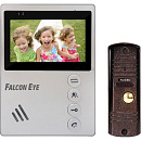 Falcon Eye KIT- Vista Комплект. Видеодомофон: дисплей 4" TFT; механические кнопки; подключение до 2-х вызывных панелей; OSD меню; питание AC 220В (вс