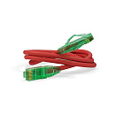 Кабельная сборка Hyperline PC-LPM-UTP-RJ45-RJ45-C6a-1M-LSZH-RD Патч-корд U/UTP, Cat.6a (100% Fluke Component Tested), 10G, LSZH, 1м, красный