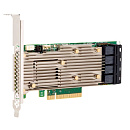 RAID-контроллер Broadcom MegaRAID 9460-16I SGL (05-50011-00) PCIe 3.1 x8 LP, SAS/SATA/NVMe, RAID 0,1,5,6,10,50,60, 16port(4 * int SFF8643), 4GB Cache,