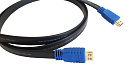 Кабель HDMI Kramer Electronics C-HM/HM/FLAT/ETH-3 HDMI-HDMI (Вилка - Вилка) c Ethernet (v 1.4), плоский, 0.9 м
