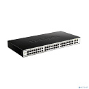 D-Link DGS-1210-52/ME/B2A Управляемый L2 коммутатор, 48x1000Base-T, 4x1000Base-X SFP, AC 220В/DC 12В(с возможностью мониторинга статуса питания коммут