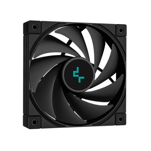 Кулер для процессора DEEPCOOL AK400 DIGITAL LGA1700/1200/115X/AM5/AM4 (18шт/кор, TDP 220W, PWM, Fan 120mm, 4 тепл. трубки, черный) RET