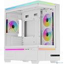 Thermalright Корпус M10 White FAN4-M / TG / 4x120mm ARGB PWM Fans / USB TYPE-C / mATX / TRTLM10WF4M