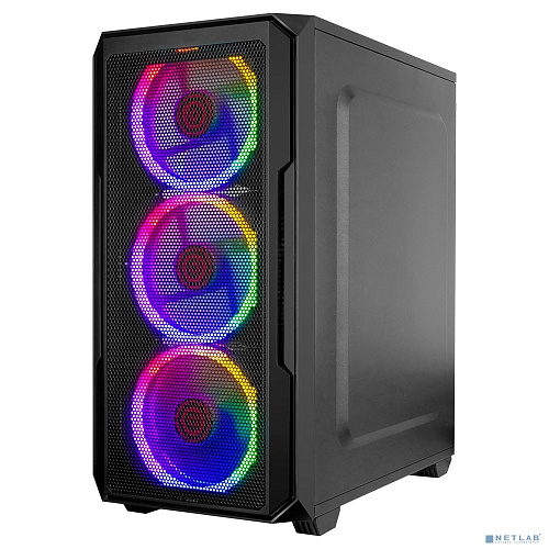 Ginzzu CL680 mATX FAN 4*12FRGB