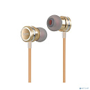 HOCO M16/ Наушники + микрофон/ Кнопка ответа/ 1.2м/ 3.5 mm jack/Gold