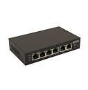 PoE Коммутатор/удлинитель OSNOVO SW-20600/D PoE Коммутатор/ удлинитель Fast Ethernet на 6 портов с питанием по PoE. Порты: 4 х FE (10/100 Base-T) с по