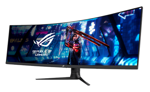 ASUS 49" ROG Strix XG49WCR VA 5120x1440 Сurved 1ms 450cd HDR400 165Hz HDMI*2 DP USB-Hub MM HAS Swivel Black