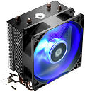 Кулер для процессора ID-COOLING SE-902X-B LGA1851/1700/1200/115X/AM5/AM4 (30шт/кор, TDP 100W, PWM, 2 тепл.трубки прямого контакта, Blue LED FAN 92mm)